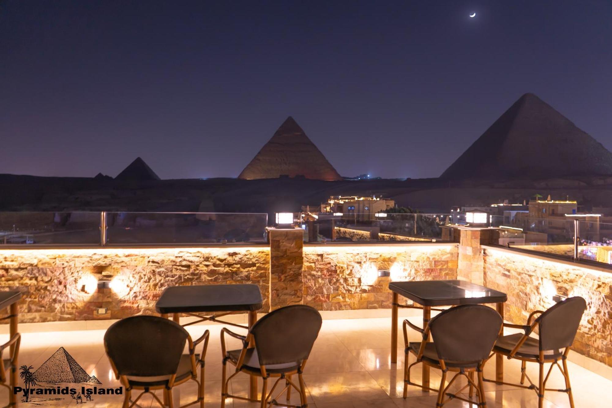 Pyramids Island Bed & Breakfast Kafrat al Jabal Exterior photo