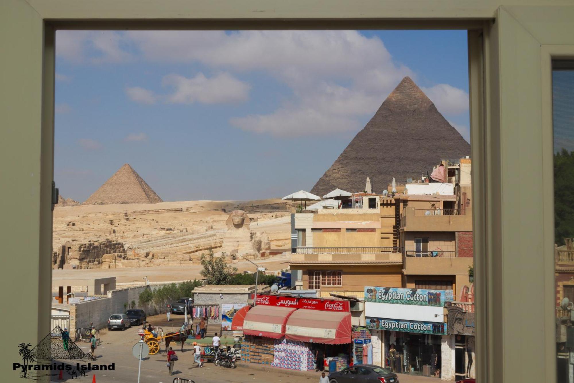 Pyramids Island Bed & Breakfast Kafrat al Jabal Exterior photo