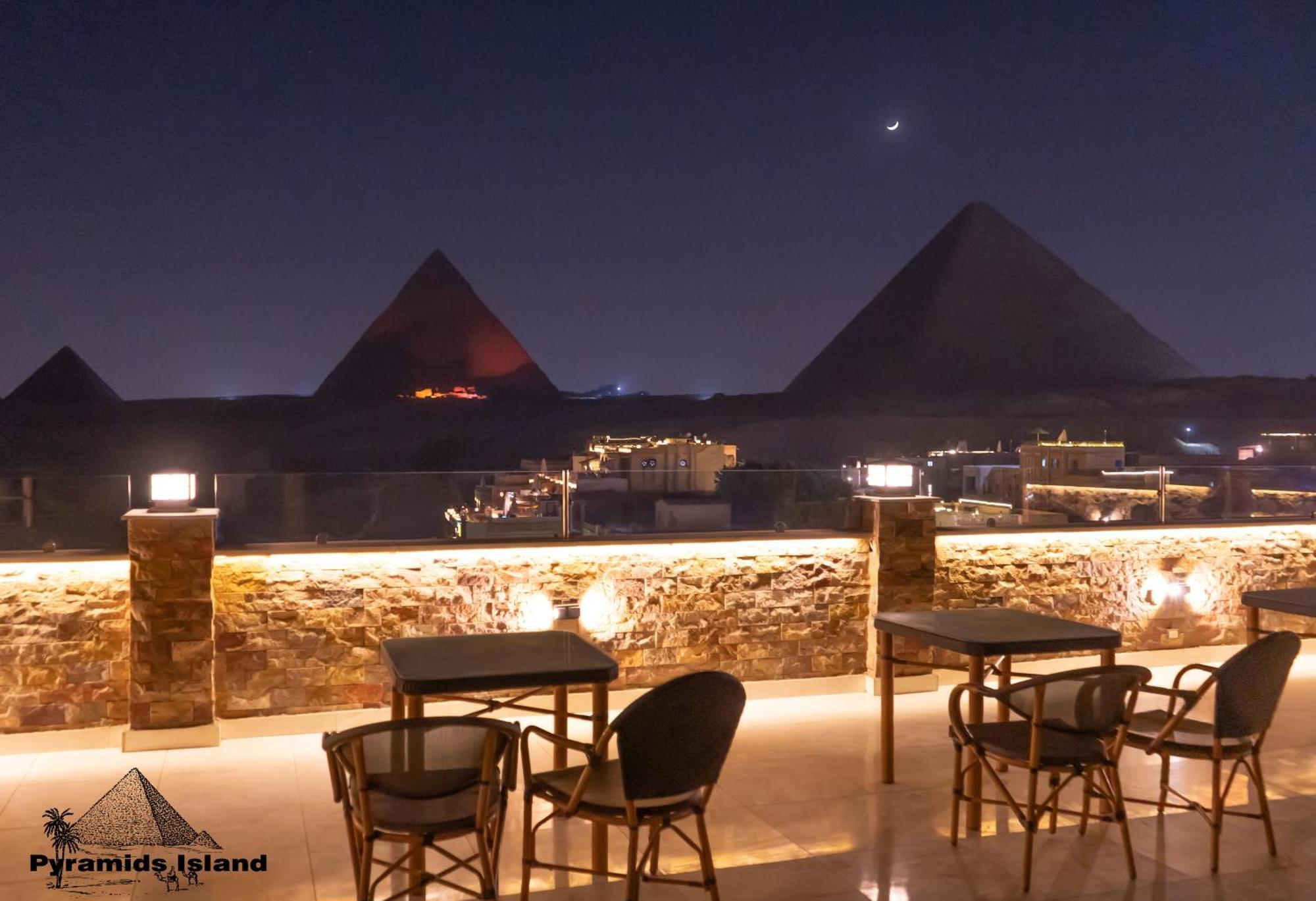 Pyramids Island Bed & Breakfast Kafrat al Jabal Exterior photo
