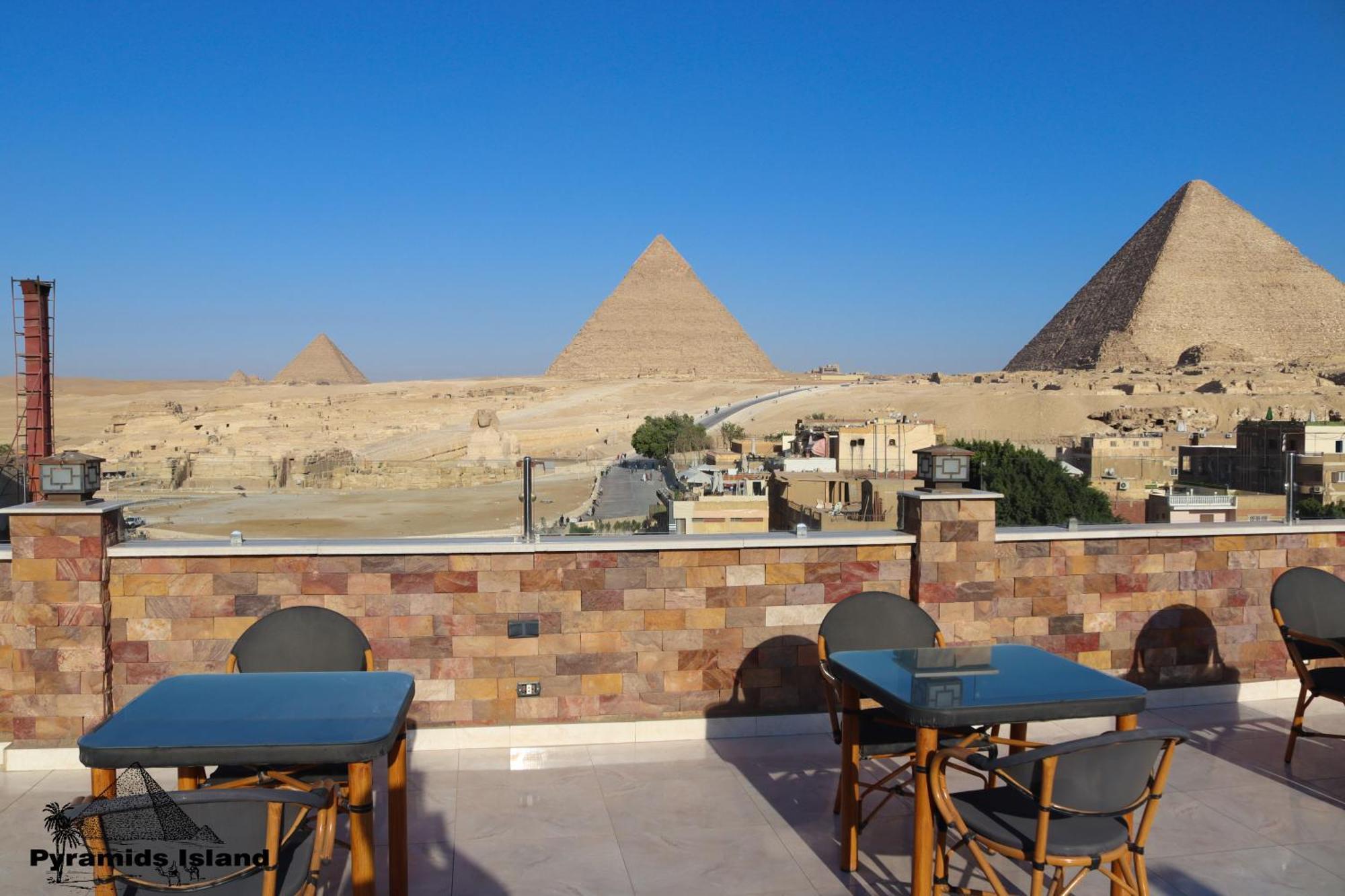Pyramids Island Bed & Breakfast Kafrat al Jabal Exterior photo