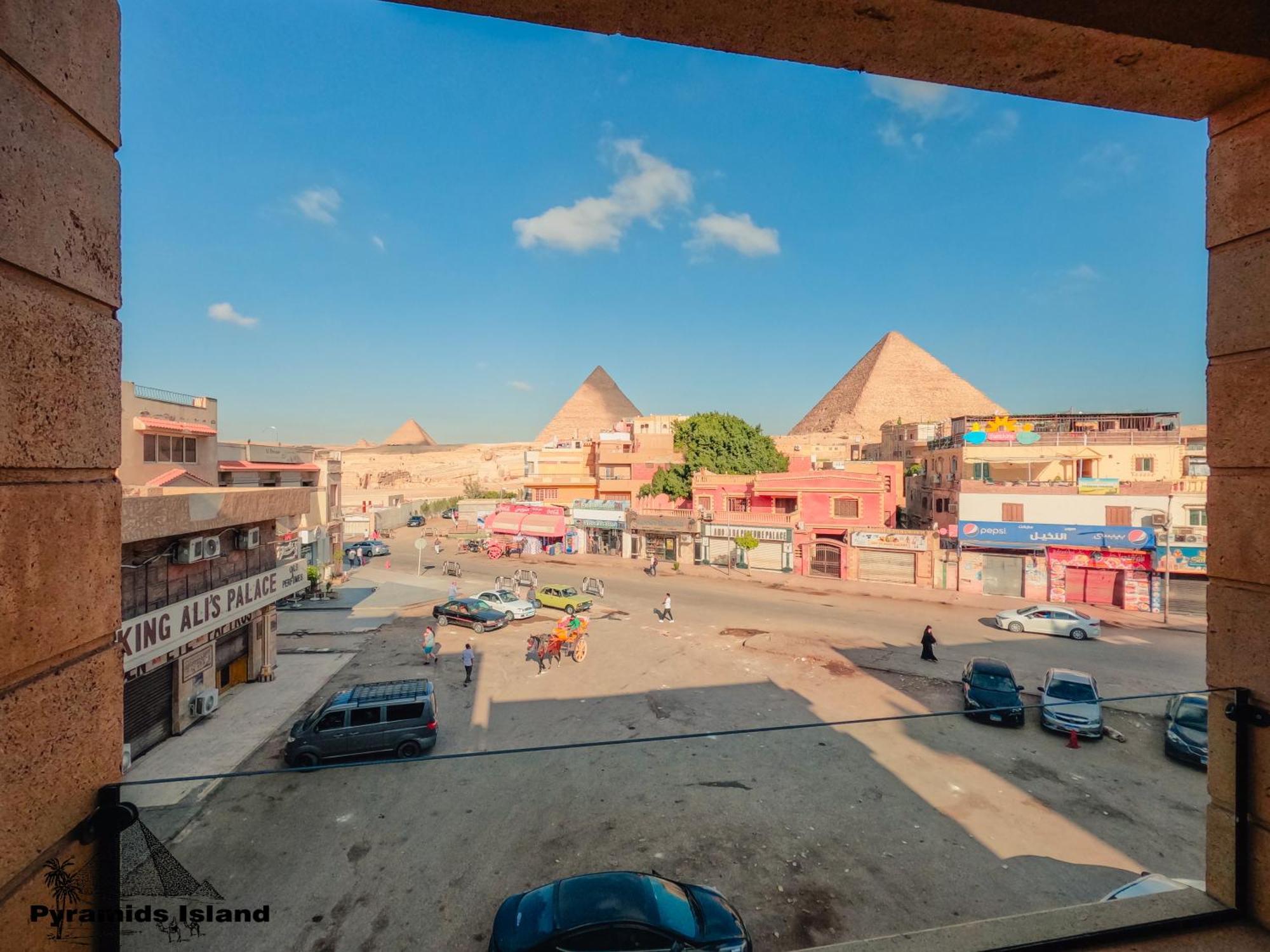 Pyramids Island Bed & Breakfast Kafrat al Jabal Exterior photo
