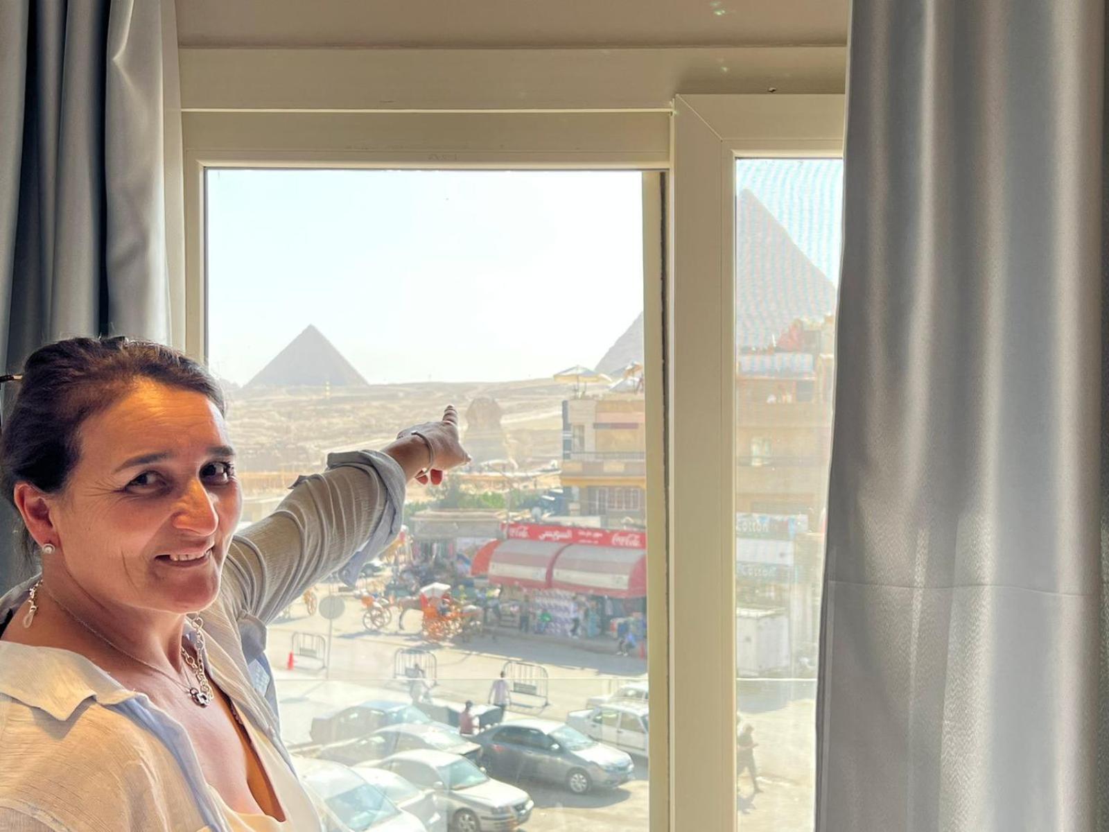 Pyramids Island Bed & Breakfast Kafrat al Jabal Exterior photo